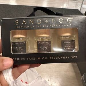 Sand + Fog Perfume Oil Discovery Set Pistachio Dream/ Vanilla Musk/ Berries &…